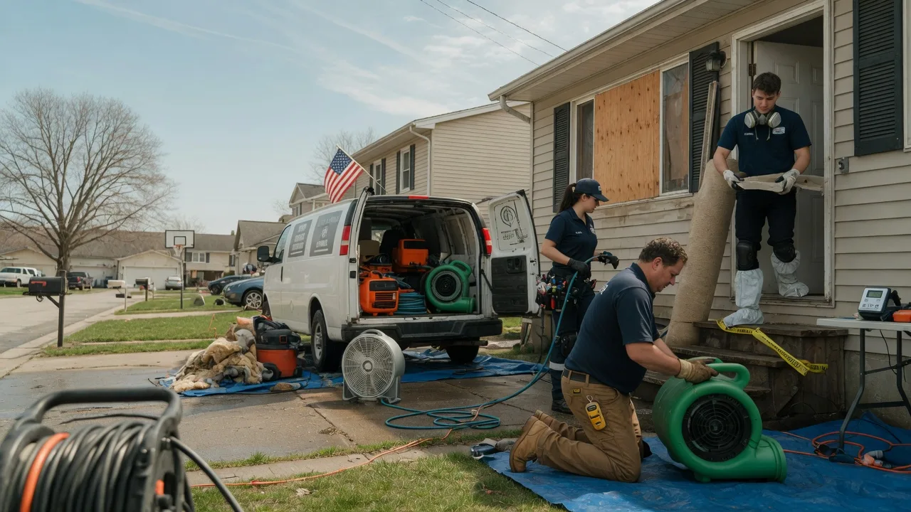 Water Damage Restoration in Battiest, OK near me